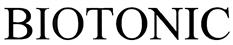 购买商标 BIOTONIC